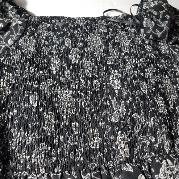 NWT PIONEER WOMAN BLACK AND WHITE DRESS SIZE LARGE - Picture 12 of 16